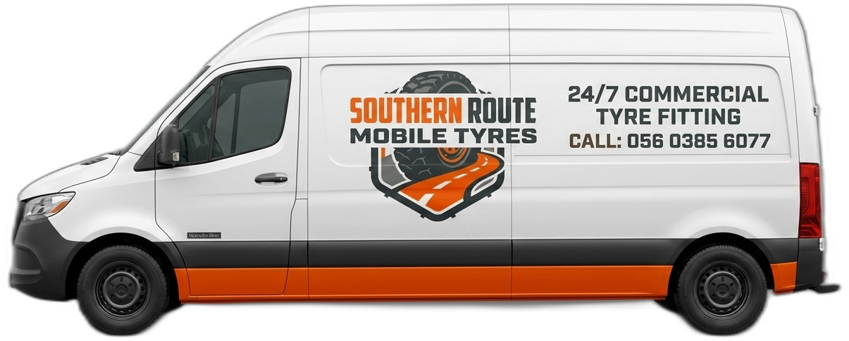 Mobile HGV and truck tyre fitting specialist van dispatched in Southampton - Mobile Truck Tyre Fitting in Southampton